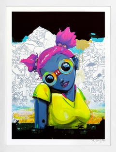 No Gardens Pt. II, Screen Print, Signed Edition of 75, Framed, Street Art, 2016