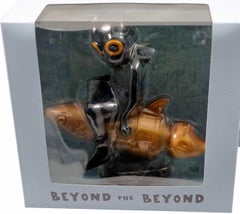 Hebru Brantley Flyboy nero e oro (Hebru Brantley flyboy nero)