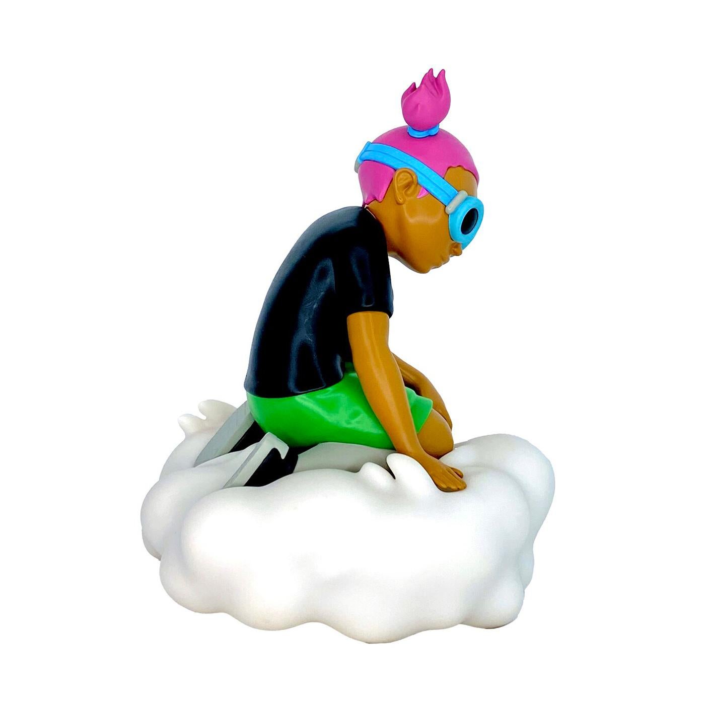 Hebru Brantley Flyboy Hebru Brantley Gaia set of 2 (Hebru Brantley art toys) For Sale 1