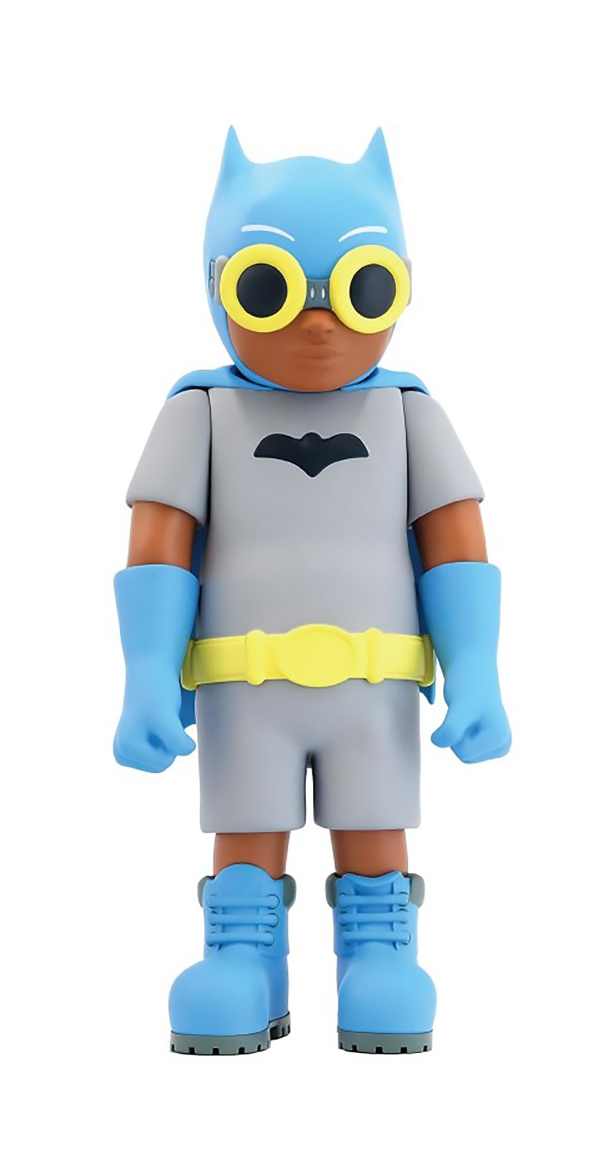 Hebru Brantley Flynamic Duo 66' (set of 2 individual works)/Hebru Brantley Batboy & Sparrow:

Hebru Brantley’s highly collectible take on the caped crusader and his heroic sidekick brilliantly inspired by the original 1960's Batman & Robin