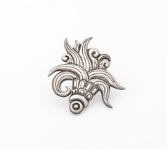 Hector Aguilar 990 Silber Brosche Anhänger