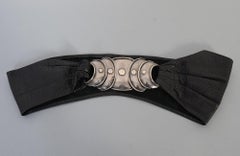 Hector Aguilar Large Sterling Silver Armadillo Belt Buckle