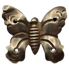Hector Aguilar Mexican Sterling Silver Butterfly Brooch Hector Aguilar Mexican Sterling Silver Butterfly Brooch