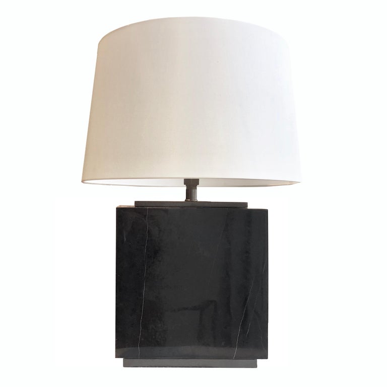 Hector Black Marble Table Lamp For At 1stdibs Hector Black Marble Table Lamp For
