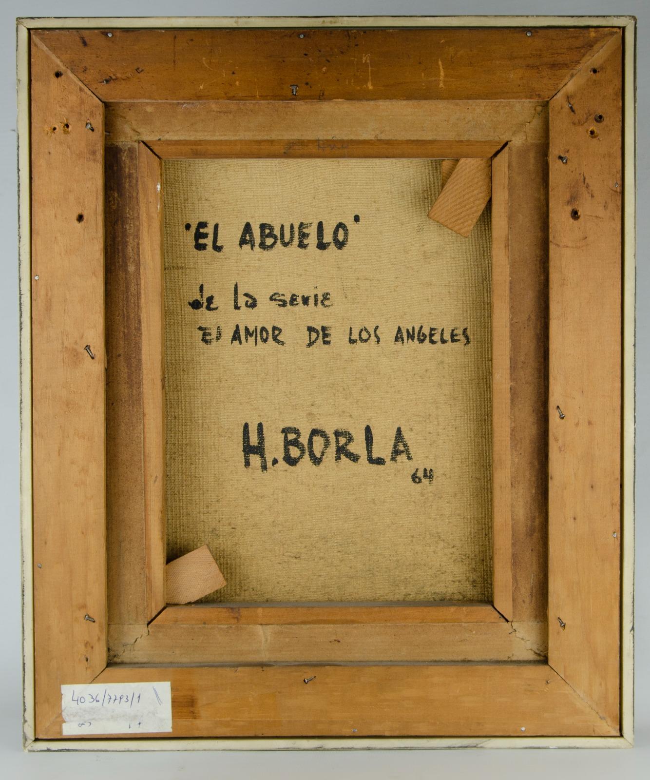 HECTOR BORLA (Vintage Argentinisches Ölgemälde, 1937) (Geölt) im Angebot