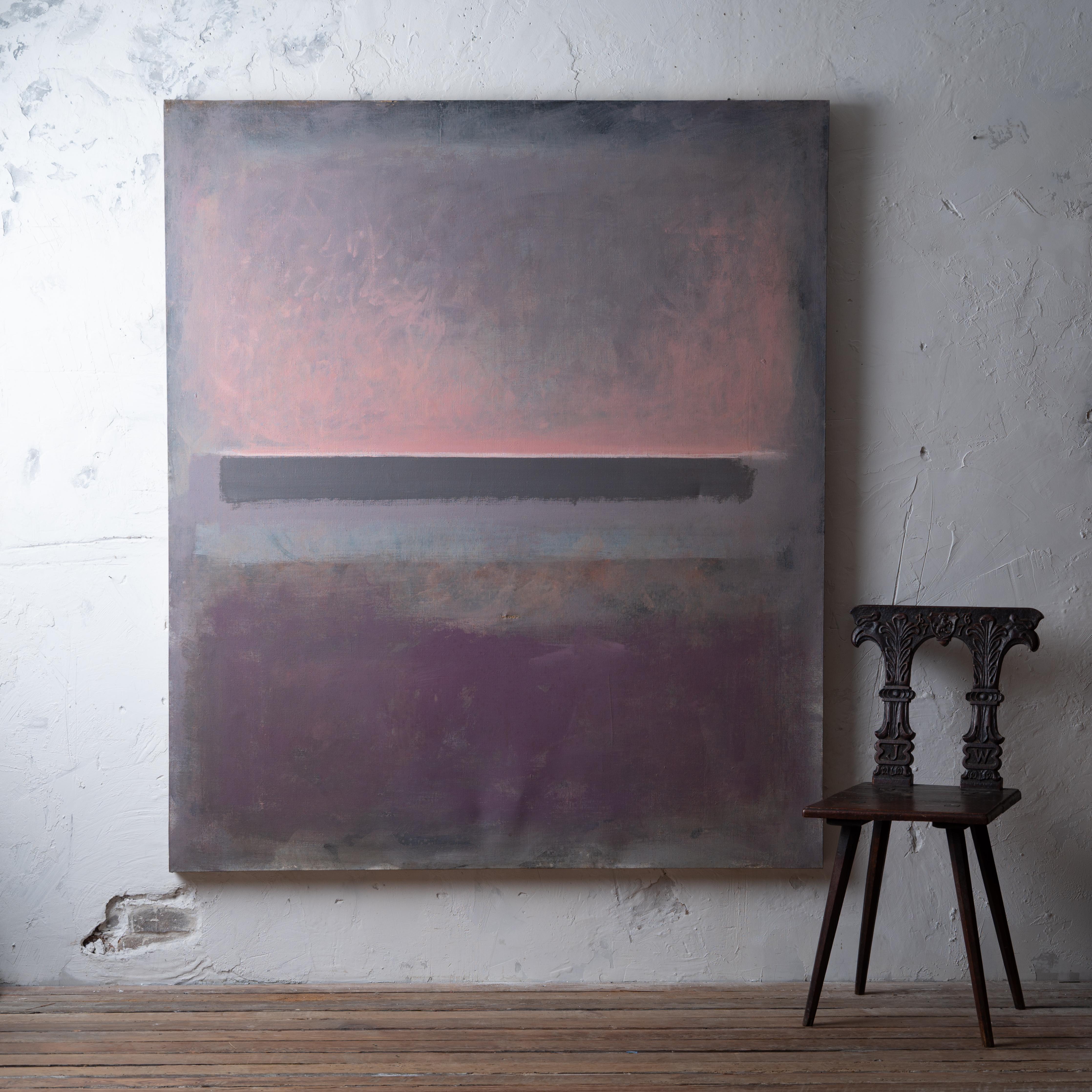 Hector Dewart Abstrakte Malerei (Moderne) im Angebot