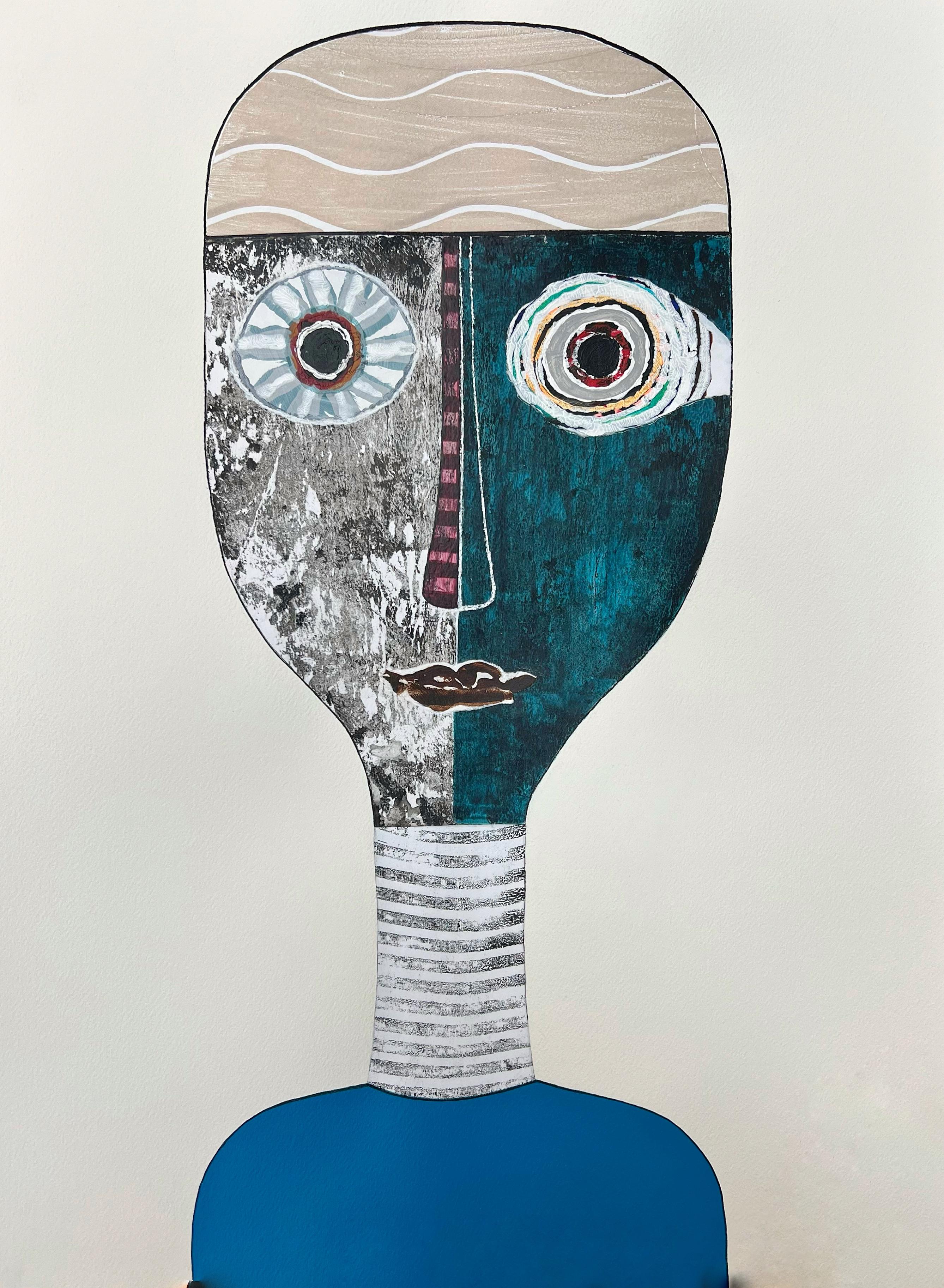 Dittico di ritratti figurativi di uomo e donna in rosso e blu, Arte cubana contemporanea

Acrilico e collage unici su carta Aches spessa. Entrambi i pezzi non sono attualmente incorniciati, ma la nostra galleria fornirà istruzioni per