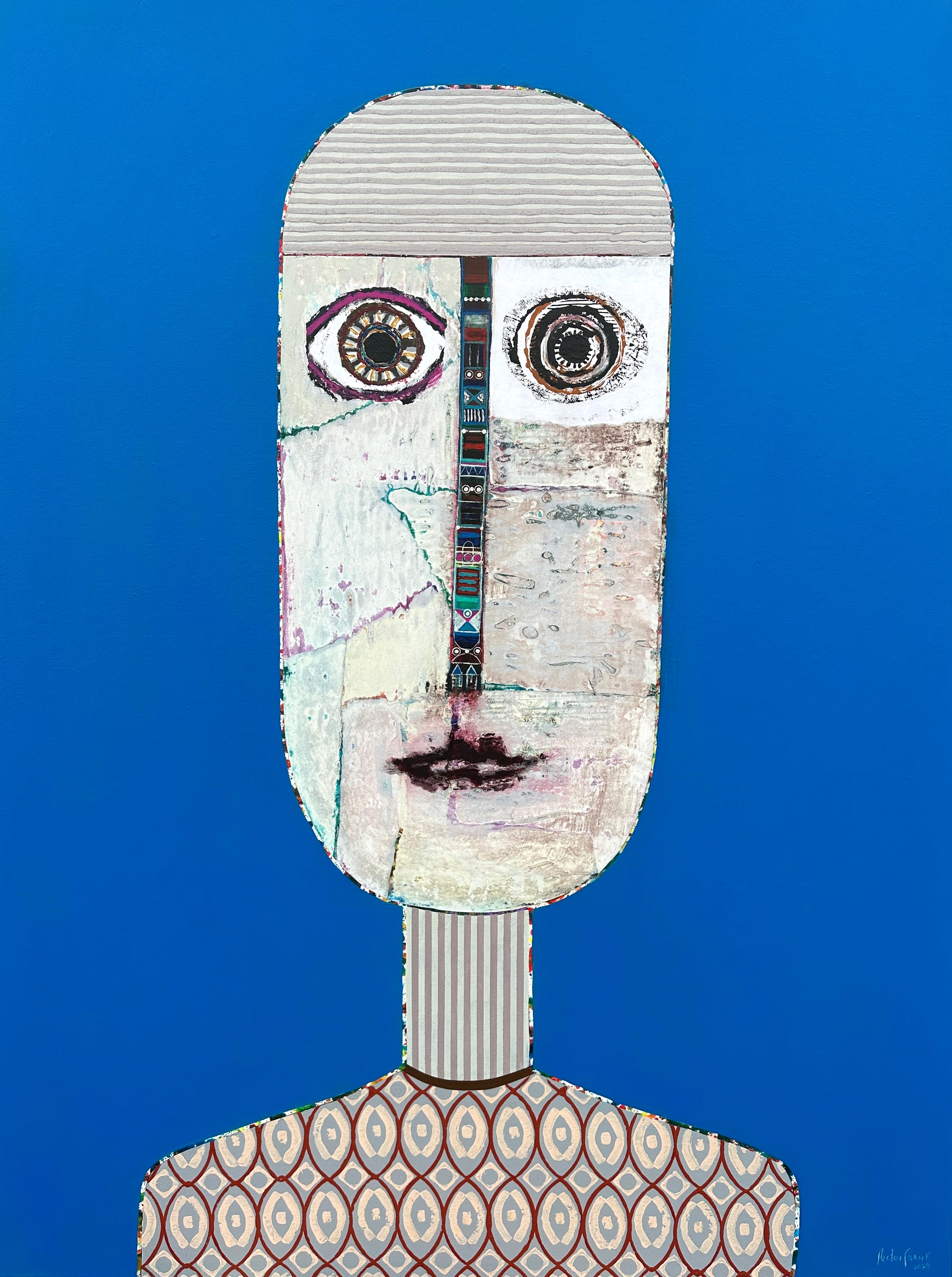 Figurative Mixed Media Portrait Painting by Cuban Artist Hector Frank.

Unique Painting with a certificate of authenticity.

Despite international acclaim as one Cuba’s foremost living artists, Havana born Hector Frank never received a professional