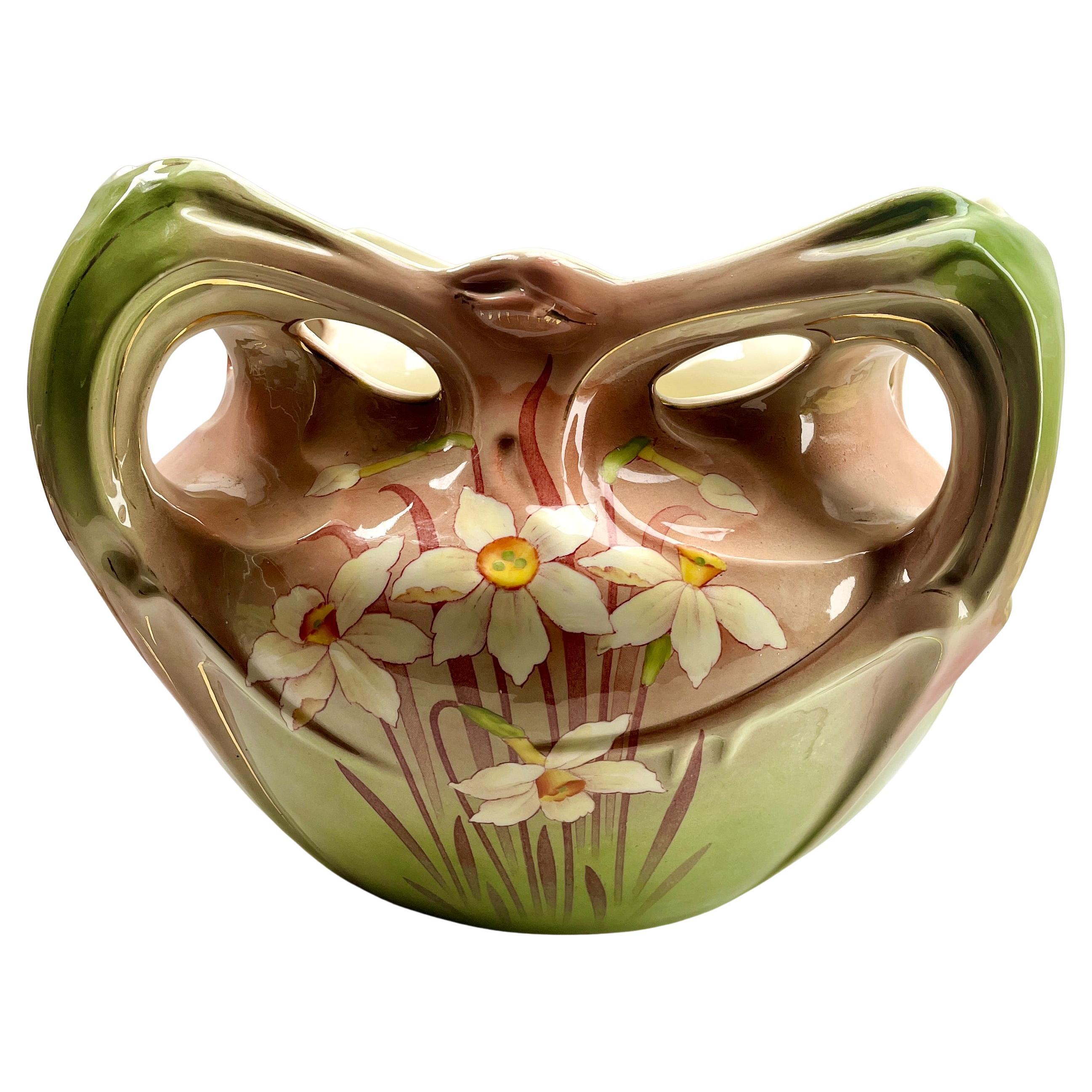Hector Guimard pour la Faïencerie de Bruyn Faience (faïence émaillée)