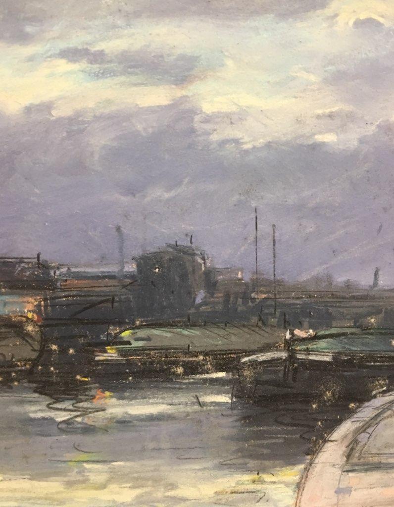 Obwohl das Geburtsdatum von Hector Letellier nicht bekannt ist, wissen wir, dass er in der Zeit von 1910 bis 1950 als Maler tätig war. Er hatte eine Vorliebe für sonnenbeschienene Landschaften und zog es vor, in Frankreich zu malen, anstatt sich auf
