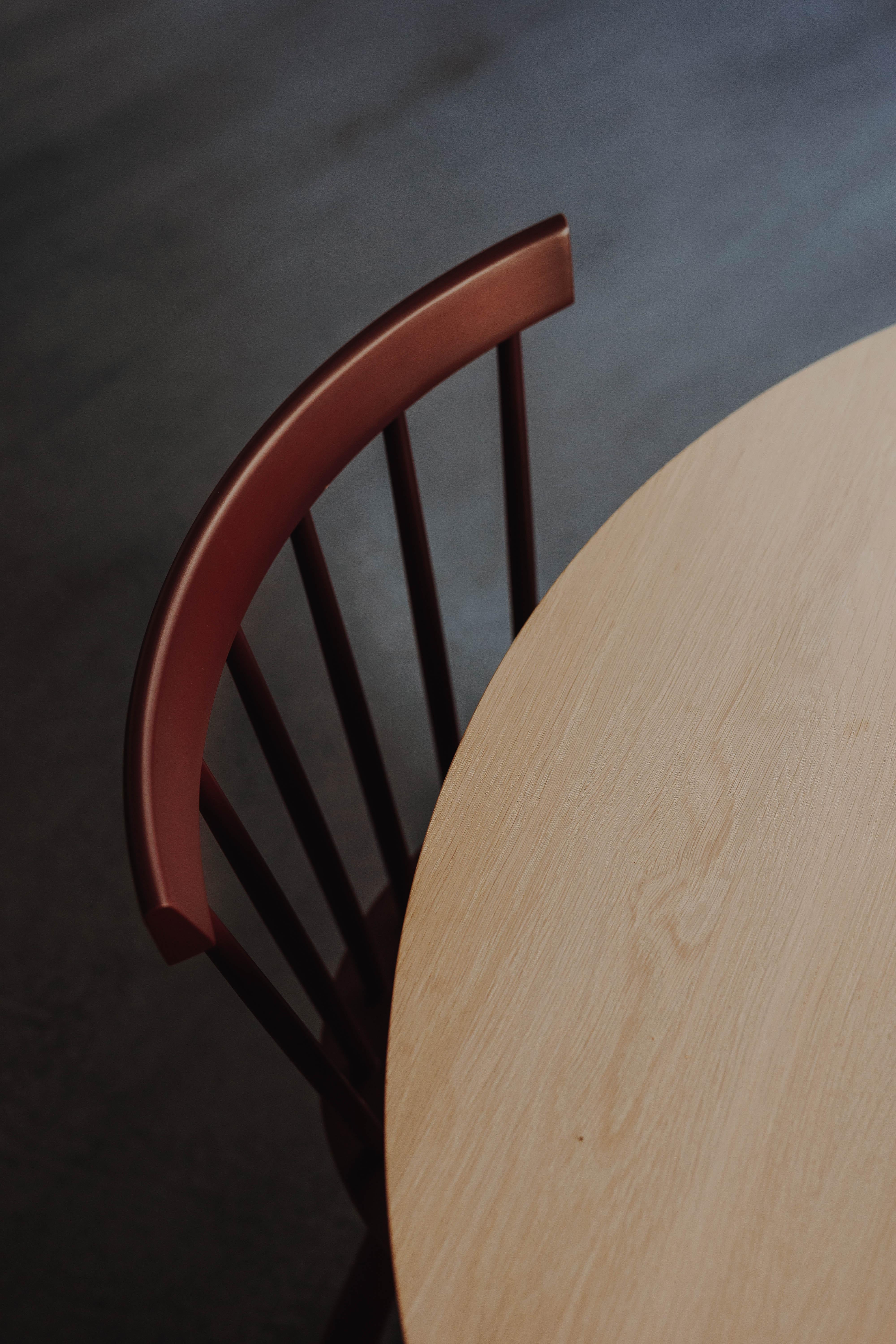 Hector Light Oak Dining Table 105 by Eberhart Furniture en vente 8