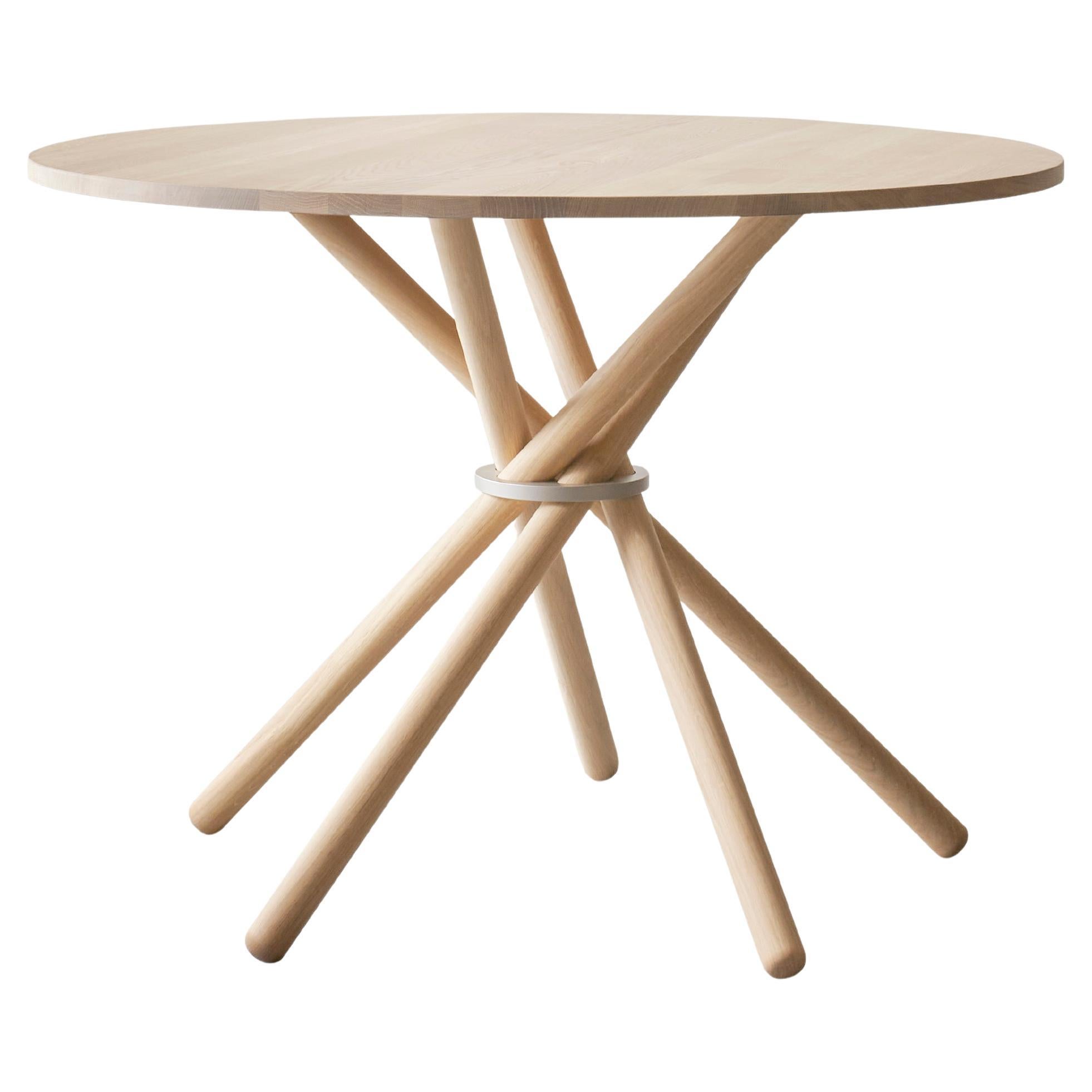 Hector Light Oak Dining Table 105 by Eberhart Furniture