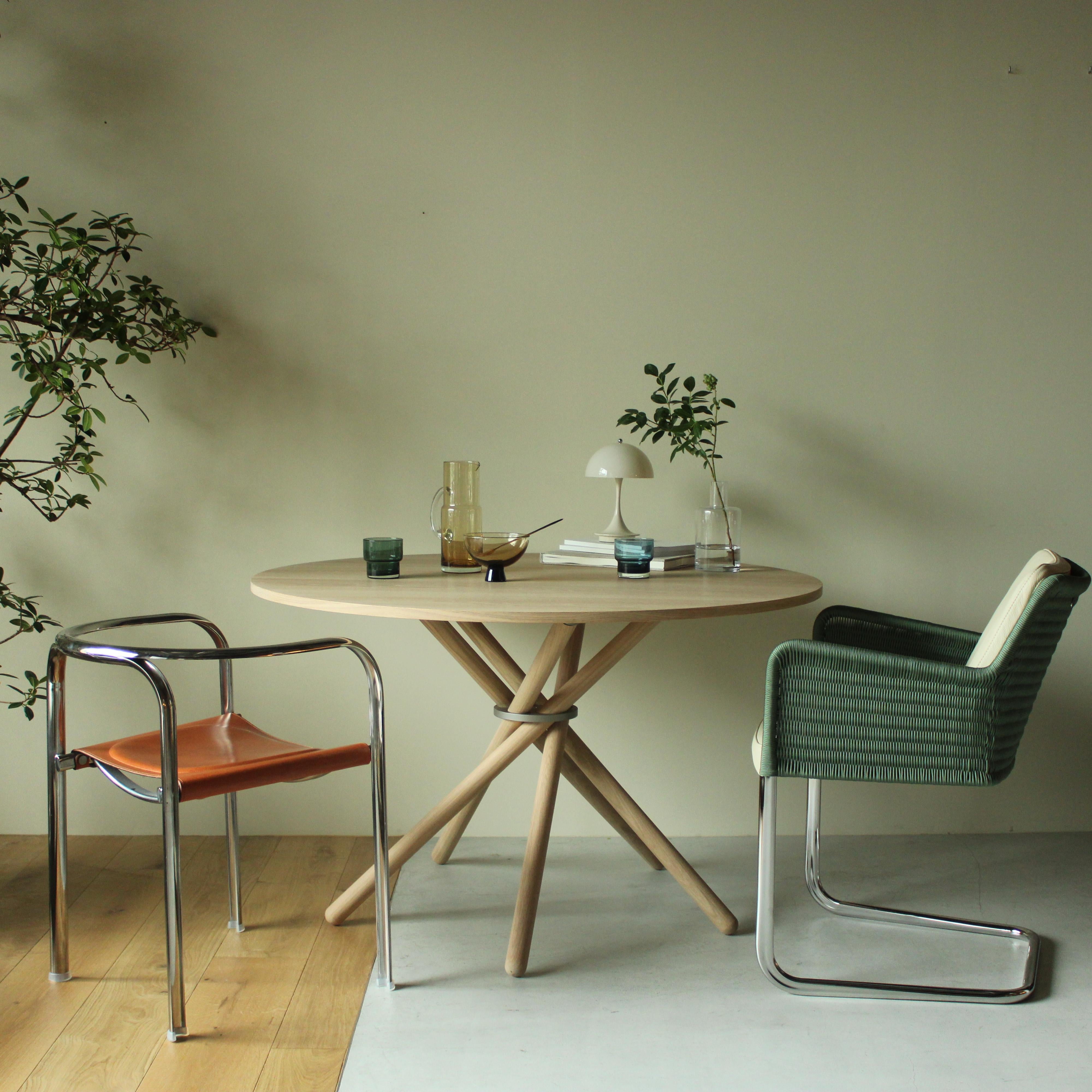 Danois Hector Light Oak Dining Table 120 by Eberhart Furniture en vente