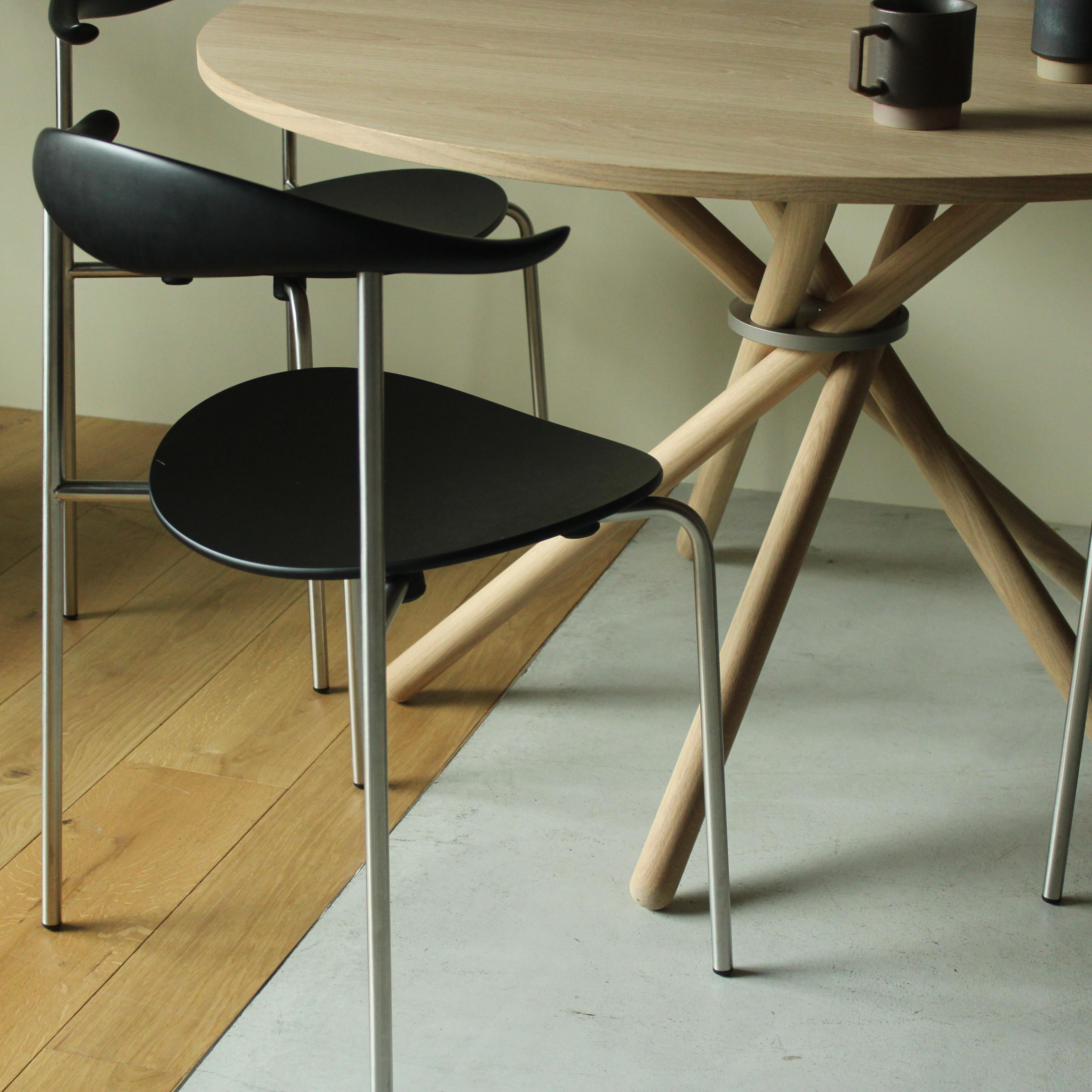 Hector Light Oak Dining Table 120 by Eberhart Furniture Neuf - En vente à Geneve, CH