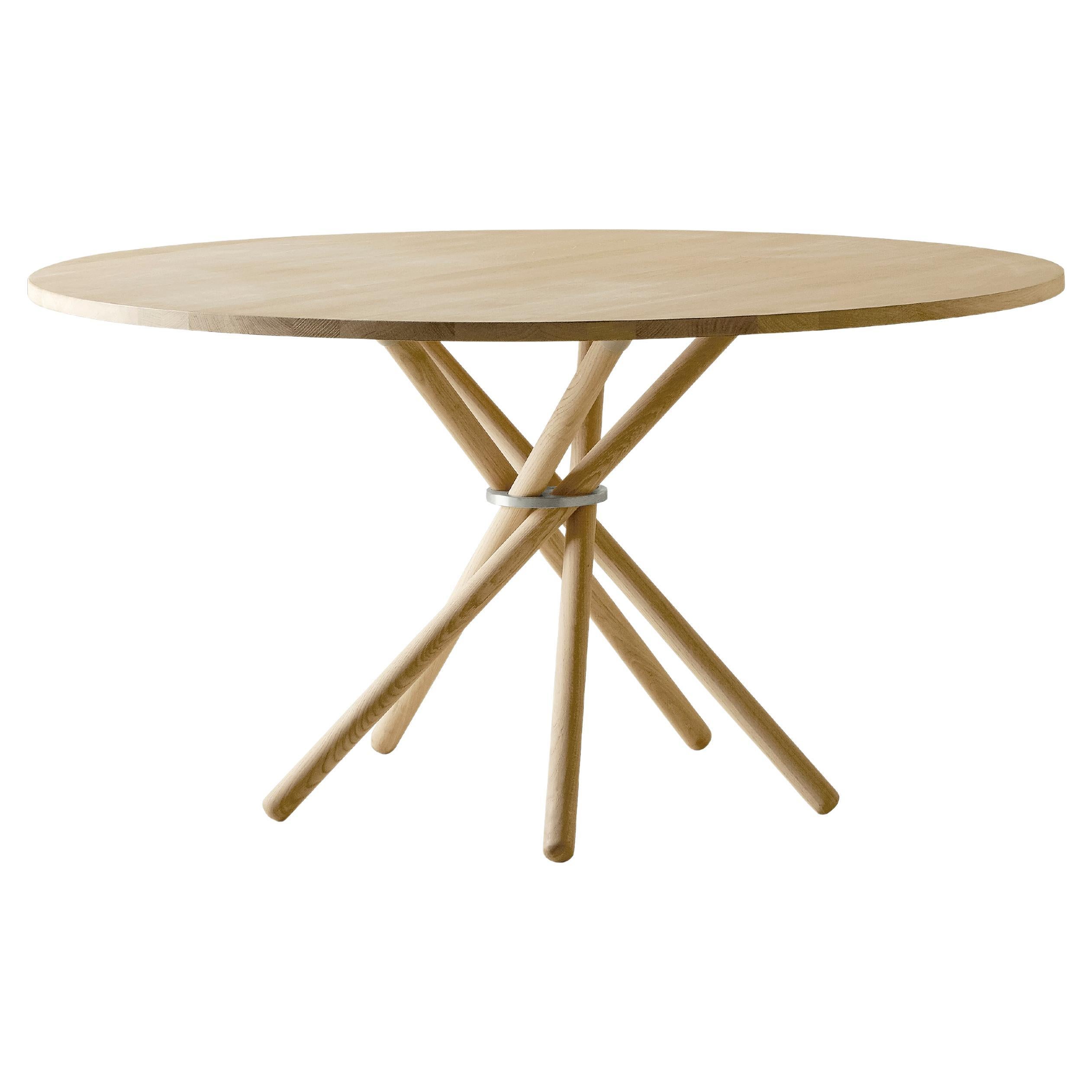 Hector Light Oak Dining Table 140 by Eberhart Furniture