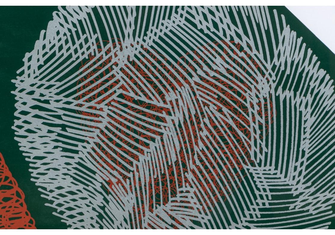 Hector Navarro (Mexico 1937 - ) Limited Edition Abstract Print, Signed im Angebot 1