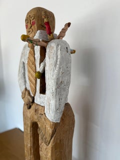 Scultura scolpita a mano di Hector Ruiz "Trophy Wives