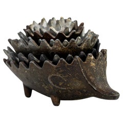 Hedgehog Ashtray by Walter Bosse around 1950s