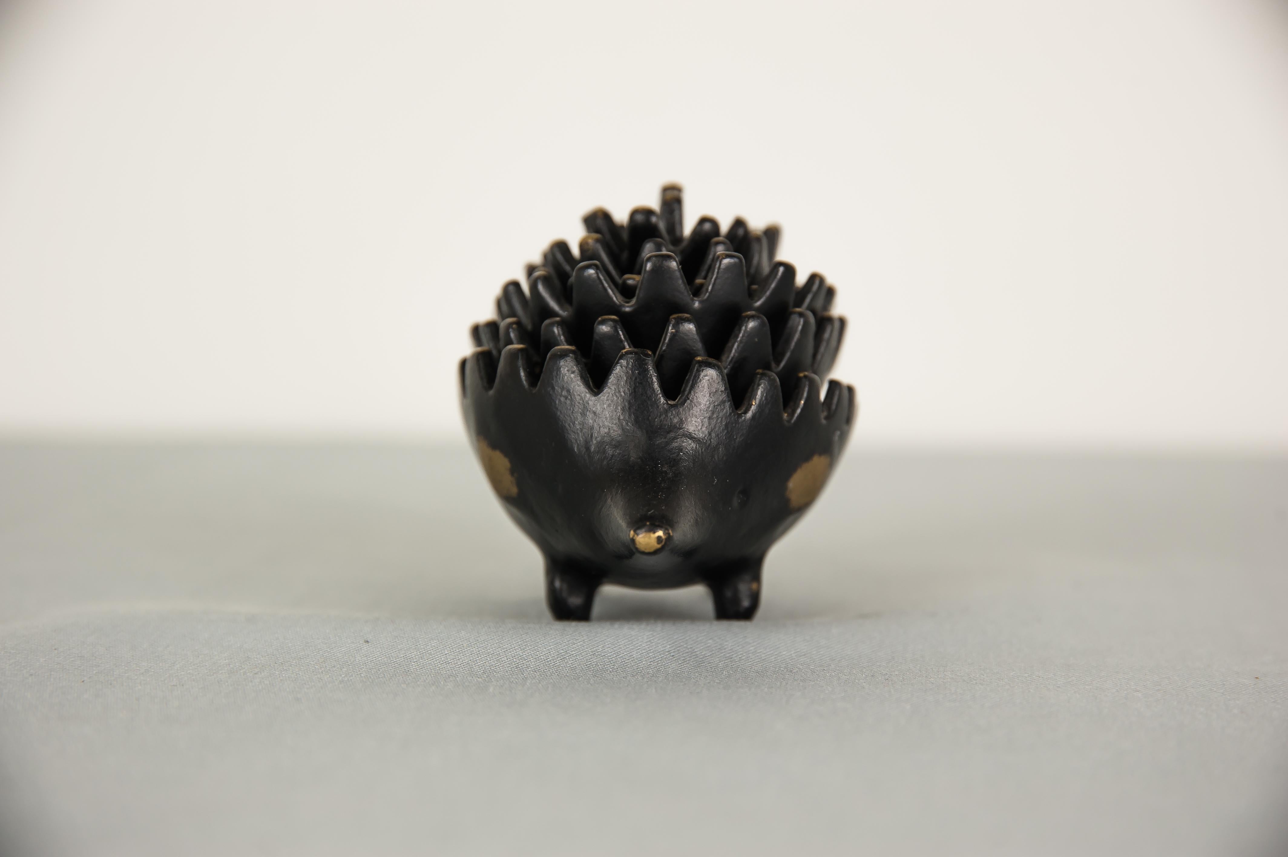 Hedgehog by Walter Bosse for Hertha Baller 
Original condition.
 