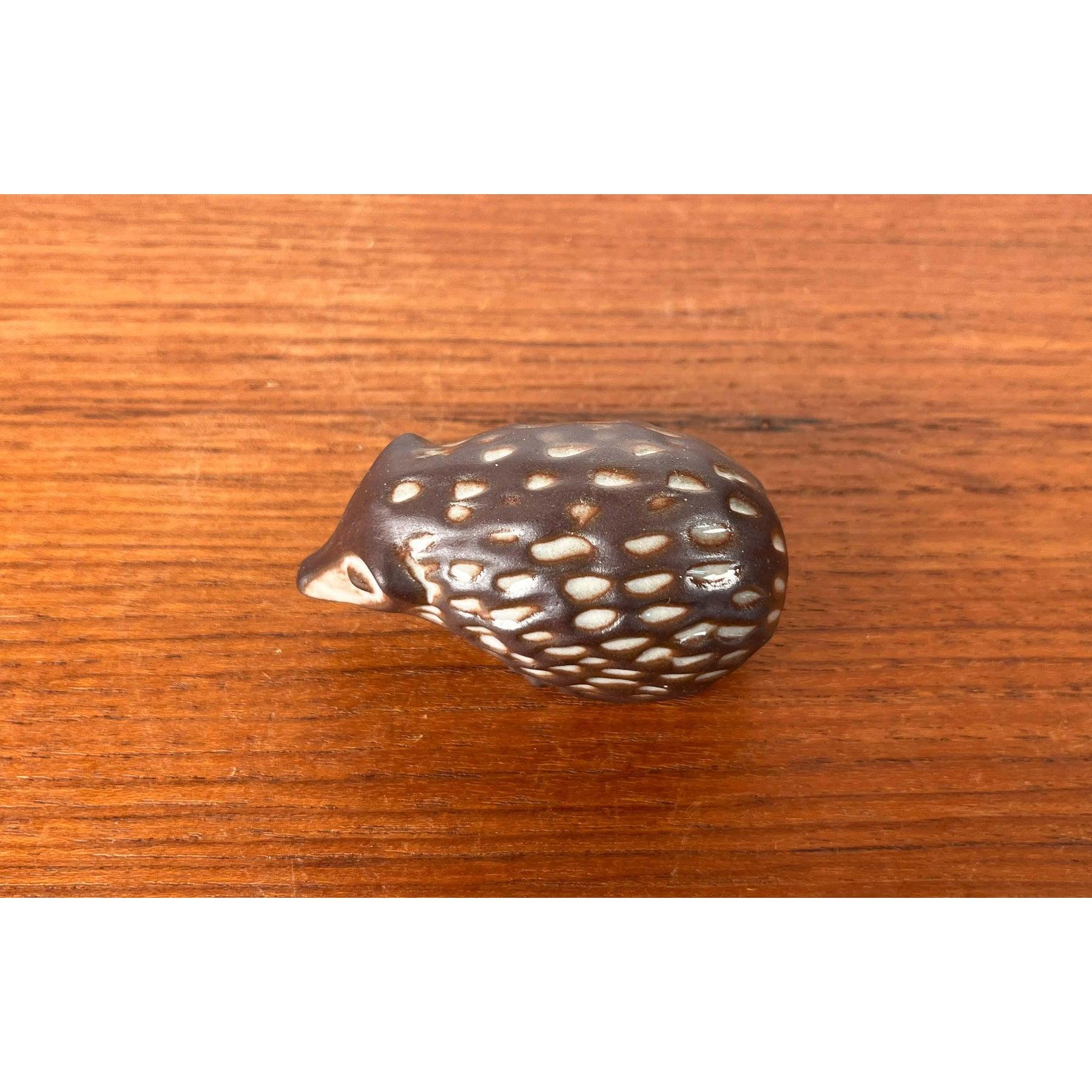 Céramique Figurine hérisson par Marianne Starck pour Michael Keramik, Bornholm, 1960s en vente