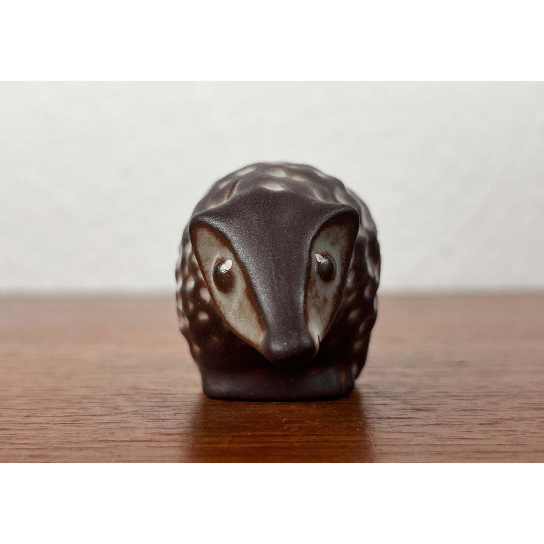 Figurine hérisson par Marianne Starck pour Michael Keramik, Bornholm, 1960s en vente 1