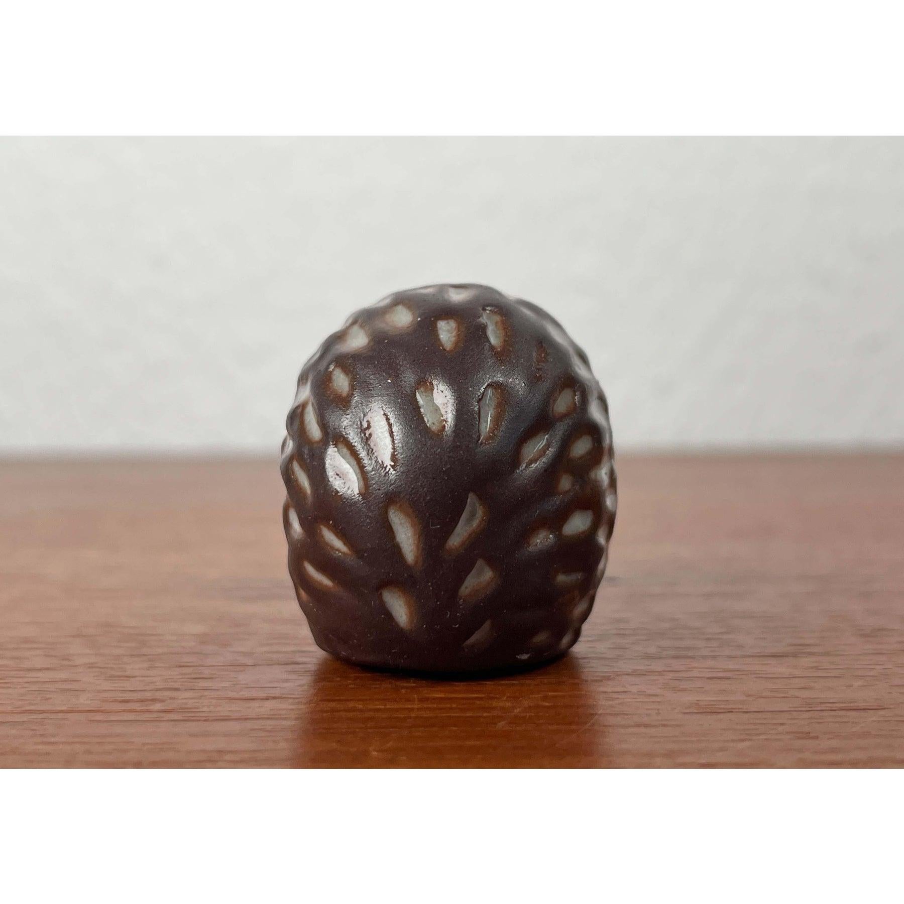 Figurine hérisson par Marianne Starck pour Michael Keramik, Bornholm, 1960s en vente 2