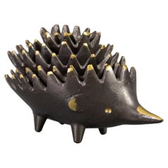 Hedgehog Sculpture Stackable Ashtrays, 1950s