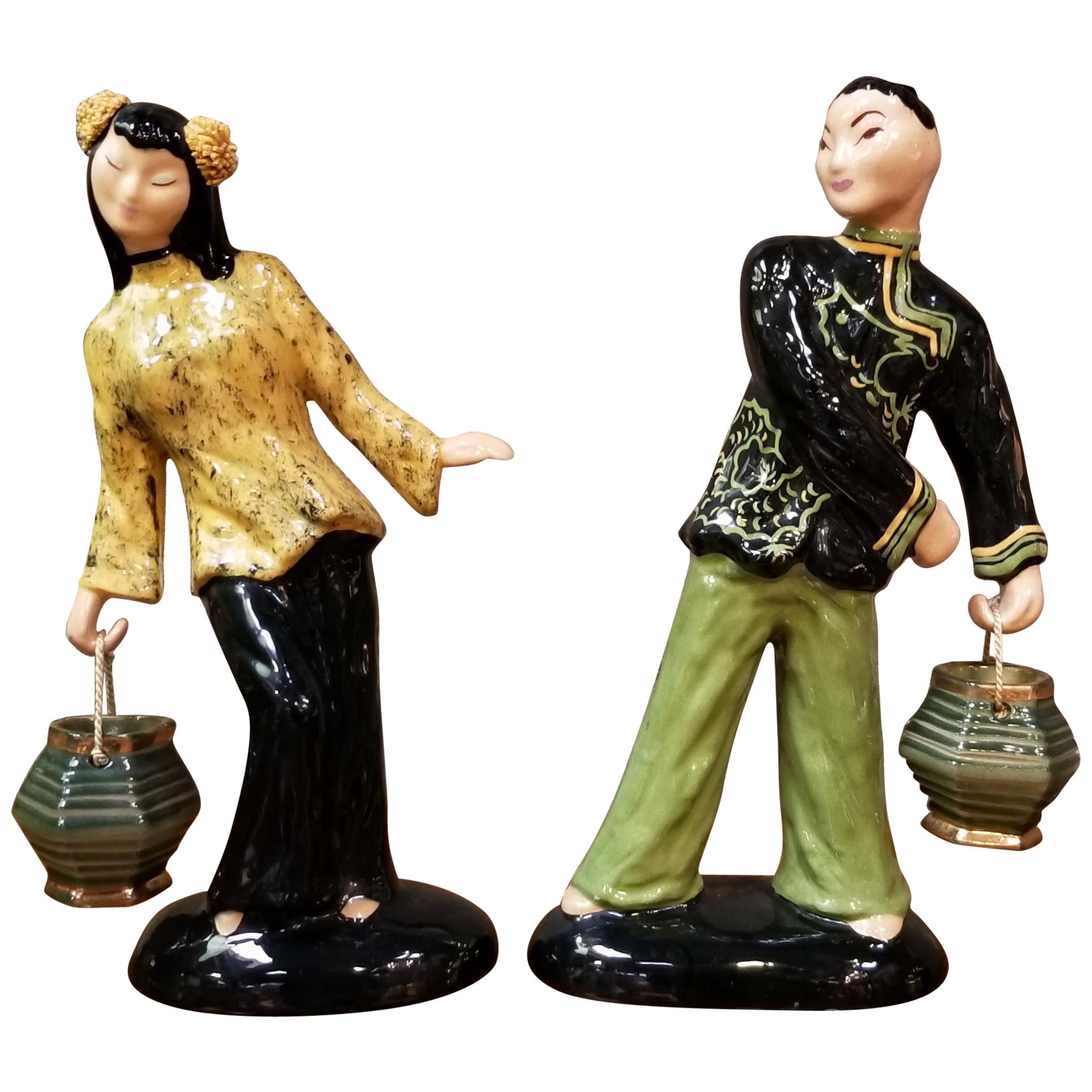 Hedi Schoop Figurines 1950s a Pair For Sale