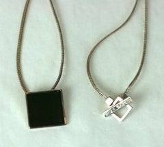 Hedi Slimane for Yves Saint Laurent Enamel Necklace