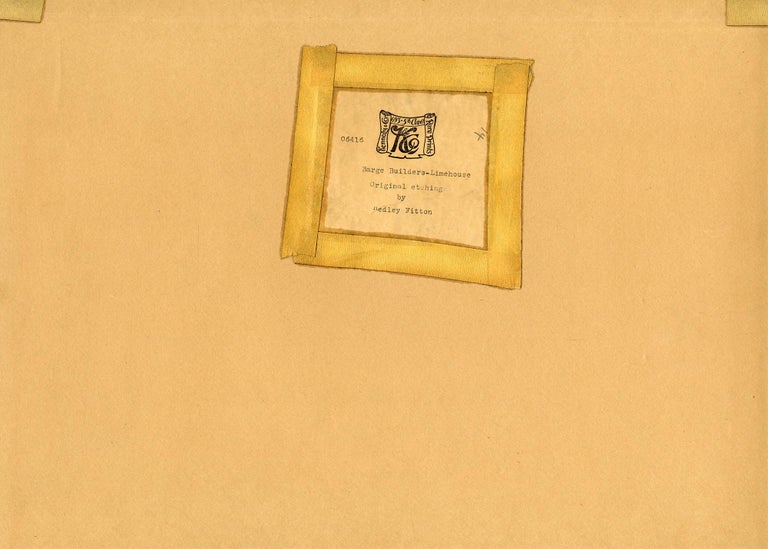 Hedley Fitton Barge Builders, Limehouse For Sale at 1stDibs