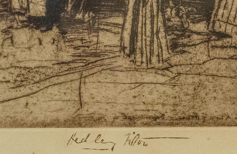 Etching of John Knox's House Hedley Fitton RA For Sale at 1stDibs