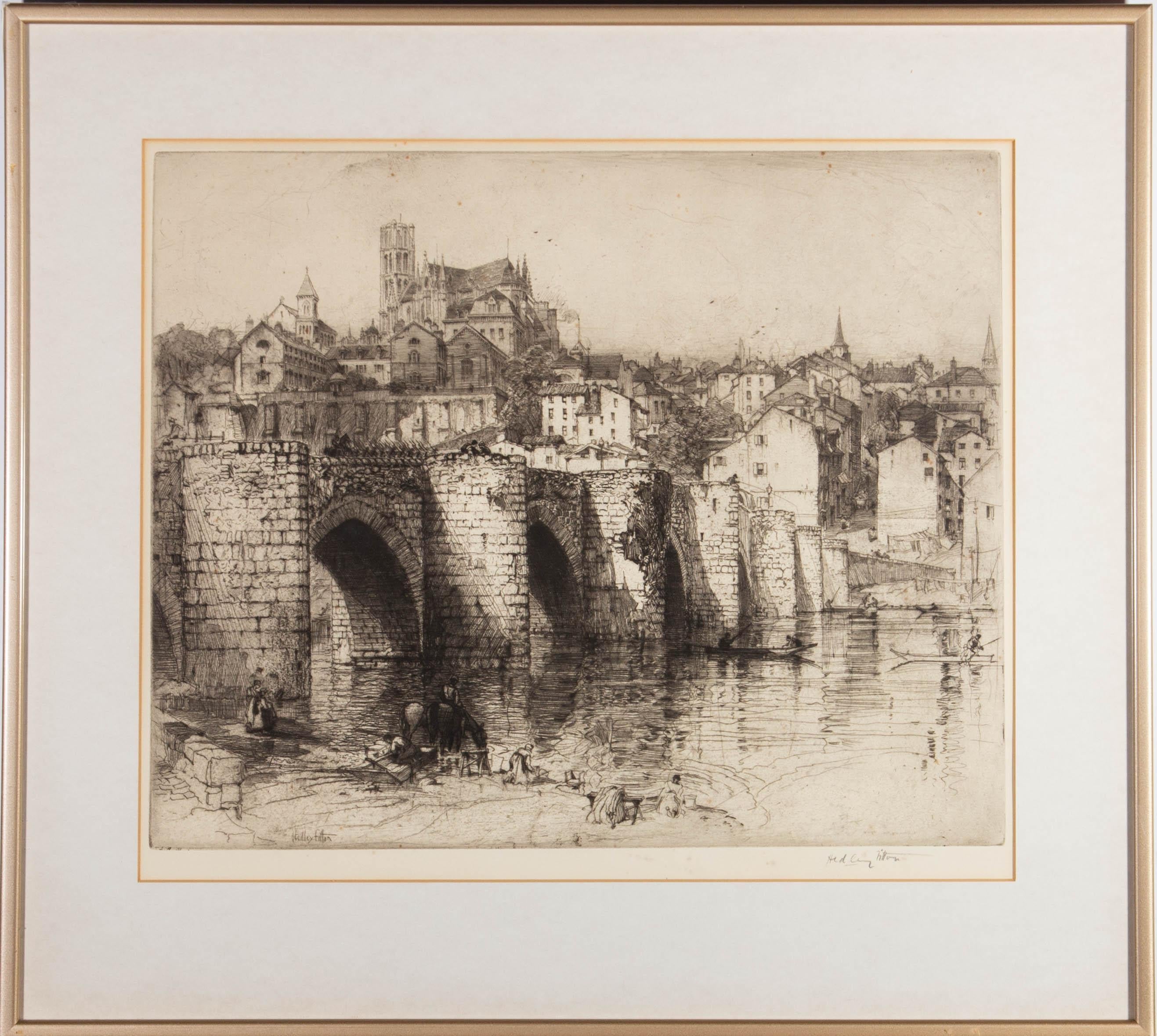 hedley fitton etchings for sale