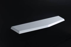 Hedra Console, Geometric Floating Steel Console / Shelf by Topher Gent