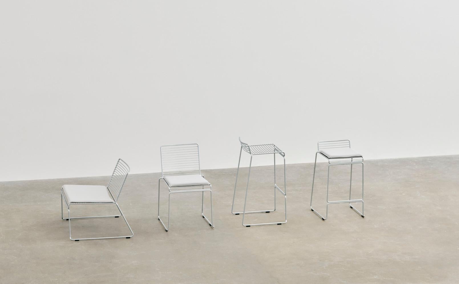 Taburete alto de bar Hee - Blanco ,  por Hee Welling para Hay Siglo XXI y contemporáneo en venta