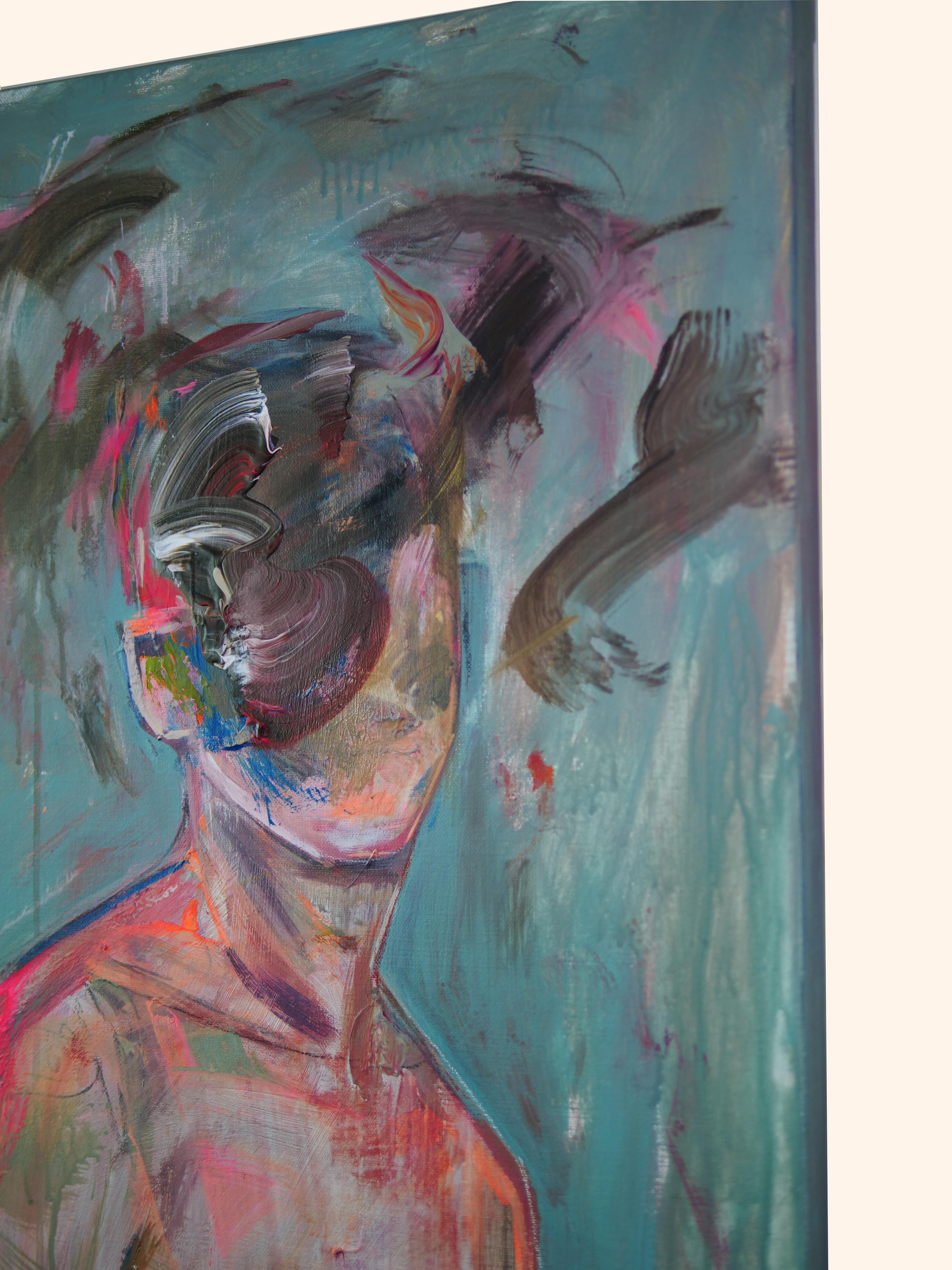 Fortschritte in der Leere [ordinare Person 88] (Zeitgenössisch), Painting, von Hee Jin Ahn 안희진