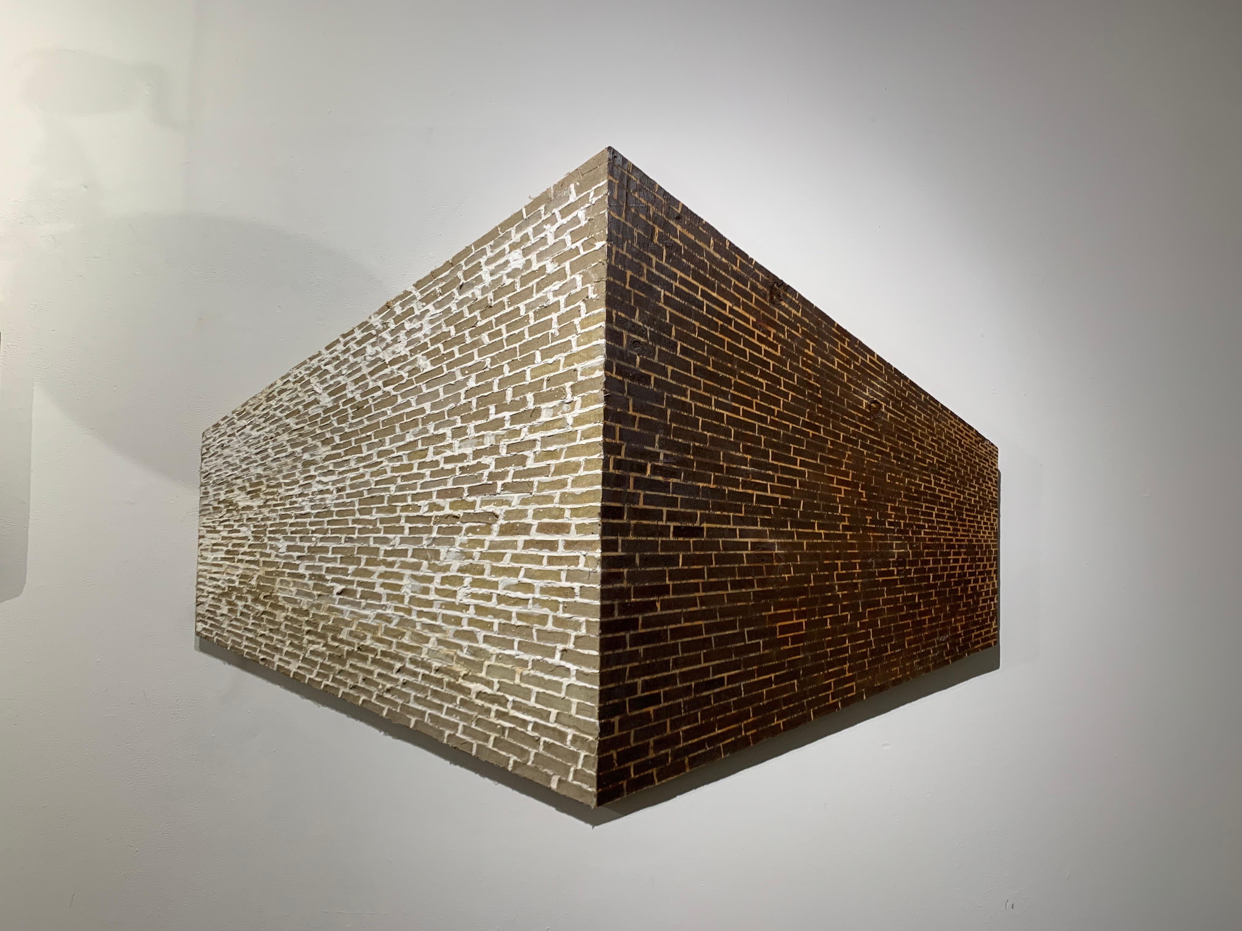 Brick Wall I - Painting by Heejung Cho