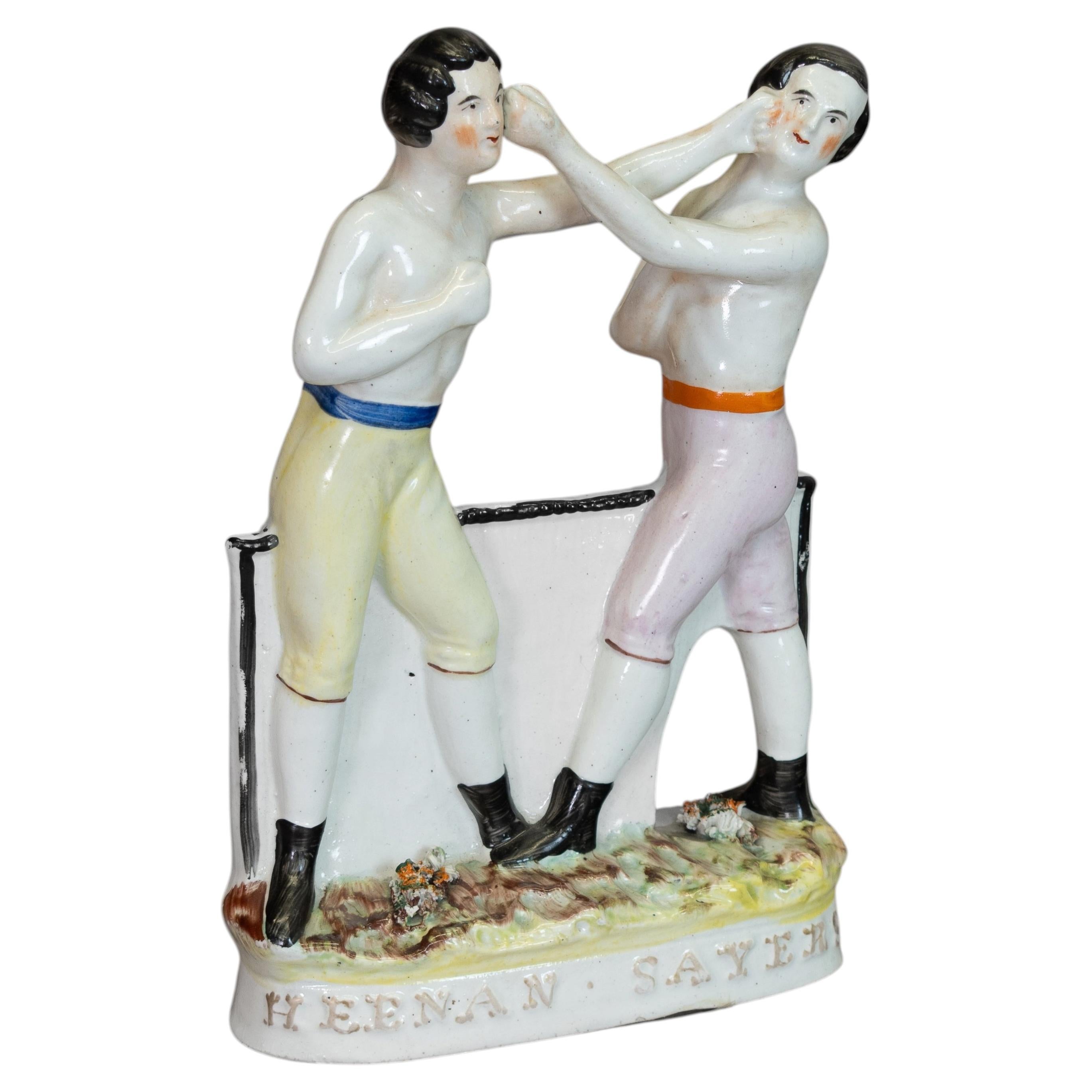 Heenan & Sayers Staffordshire Figure