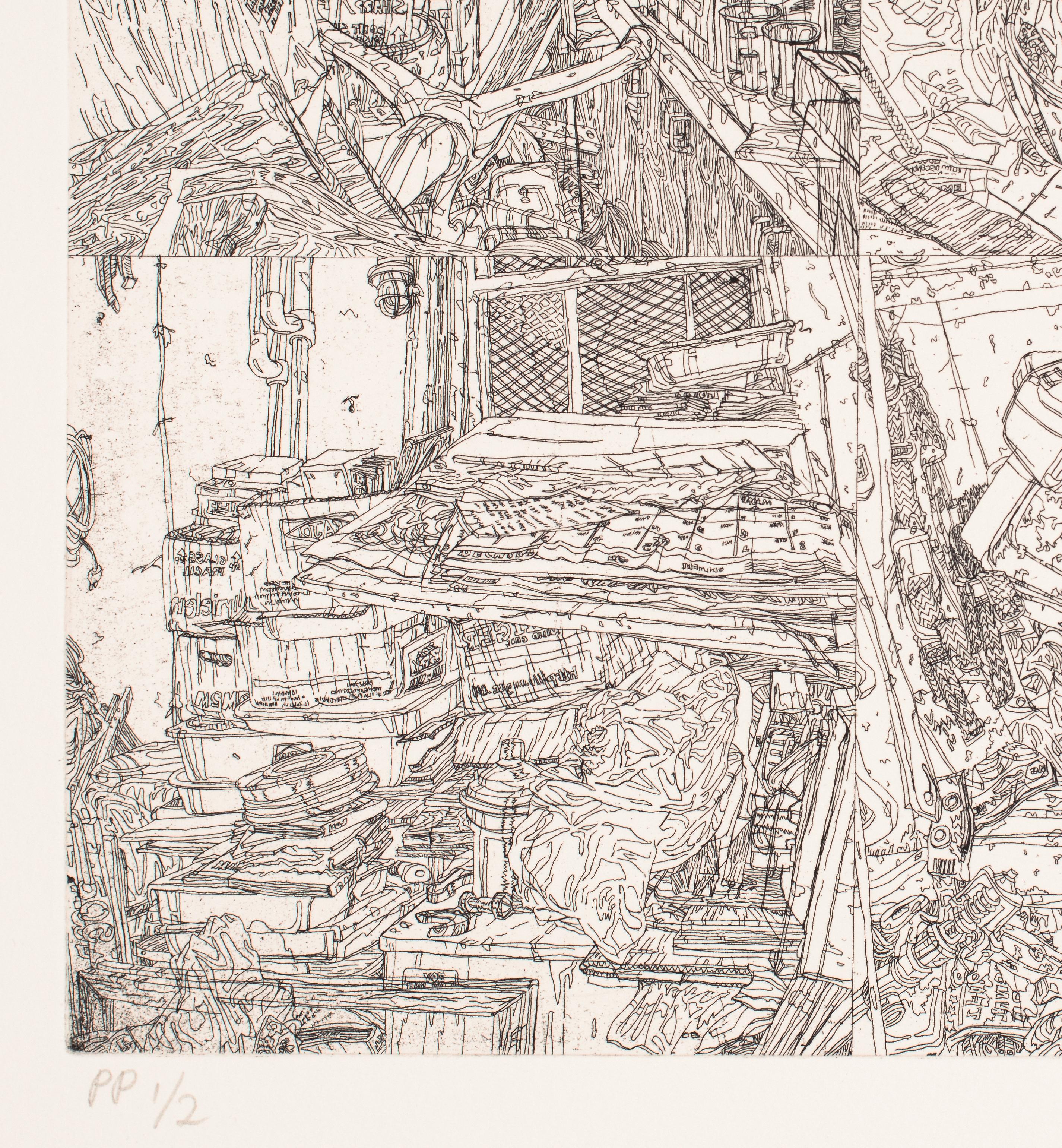 Lagerräume (Zeitgenössisch), Print, von Heesop Yoon