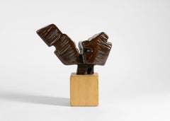 Hega XI, Escultura abstracta de bronce de Zigor, Kepa Akixo, País Vasco, 2014