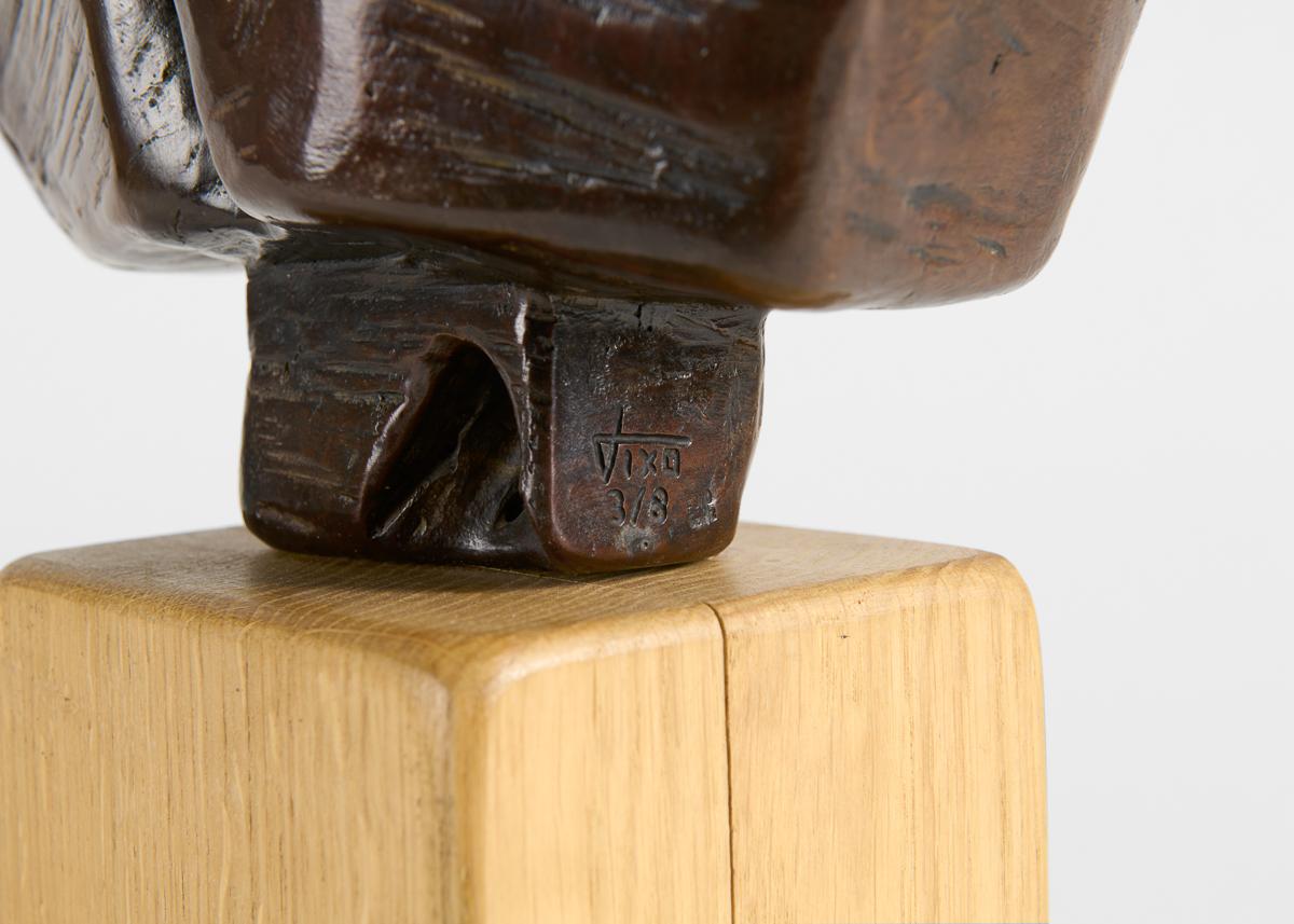 Francese Hega XI, scultura astratta in bronzo di Zigor, Kepa Akixo, Pays Basque, 2014 in vendita