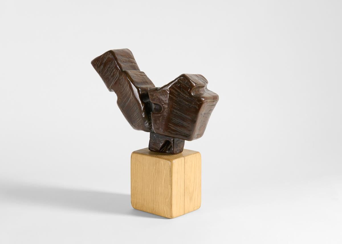 Hega XI, scultura astratta in bronzo di Zigor, Kepa Akixo, Pays Basque, 2014 In condizioni buone in vendita a New York, NY