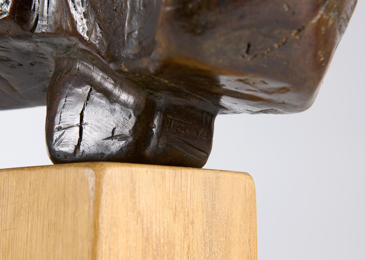 Francese Hega XI, Haizea, Scultura astratta di Zigor, Kepa Akixo, Pays Basque, 2014 in vendita