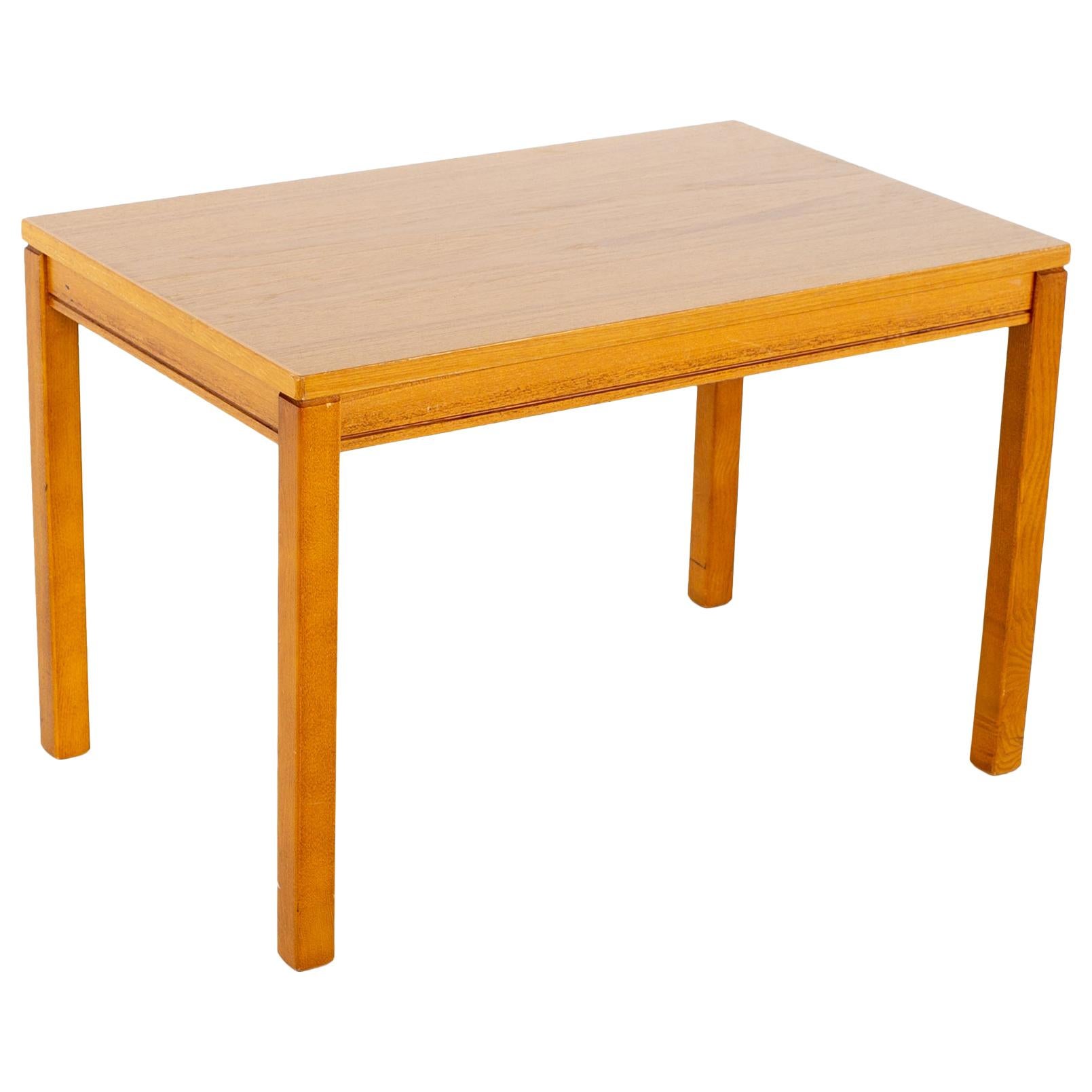 Heggen Mid Century Teak Side End Table