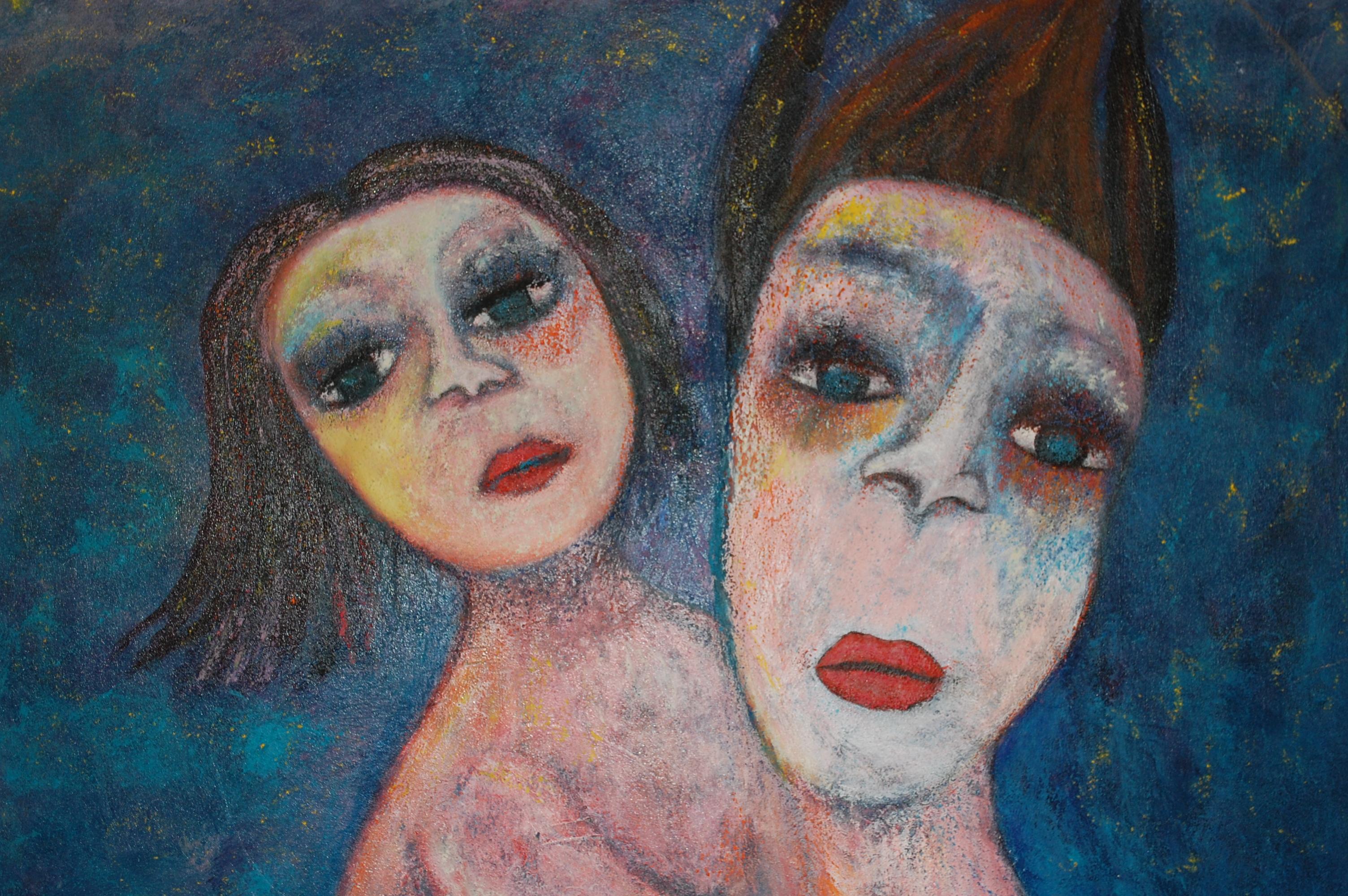 Verso un posto migliore - Painting Contemporaneo di Hegina Rodrigues 