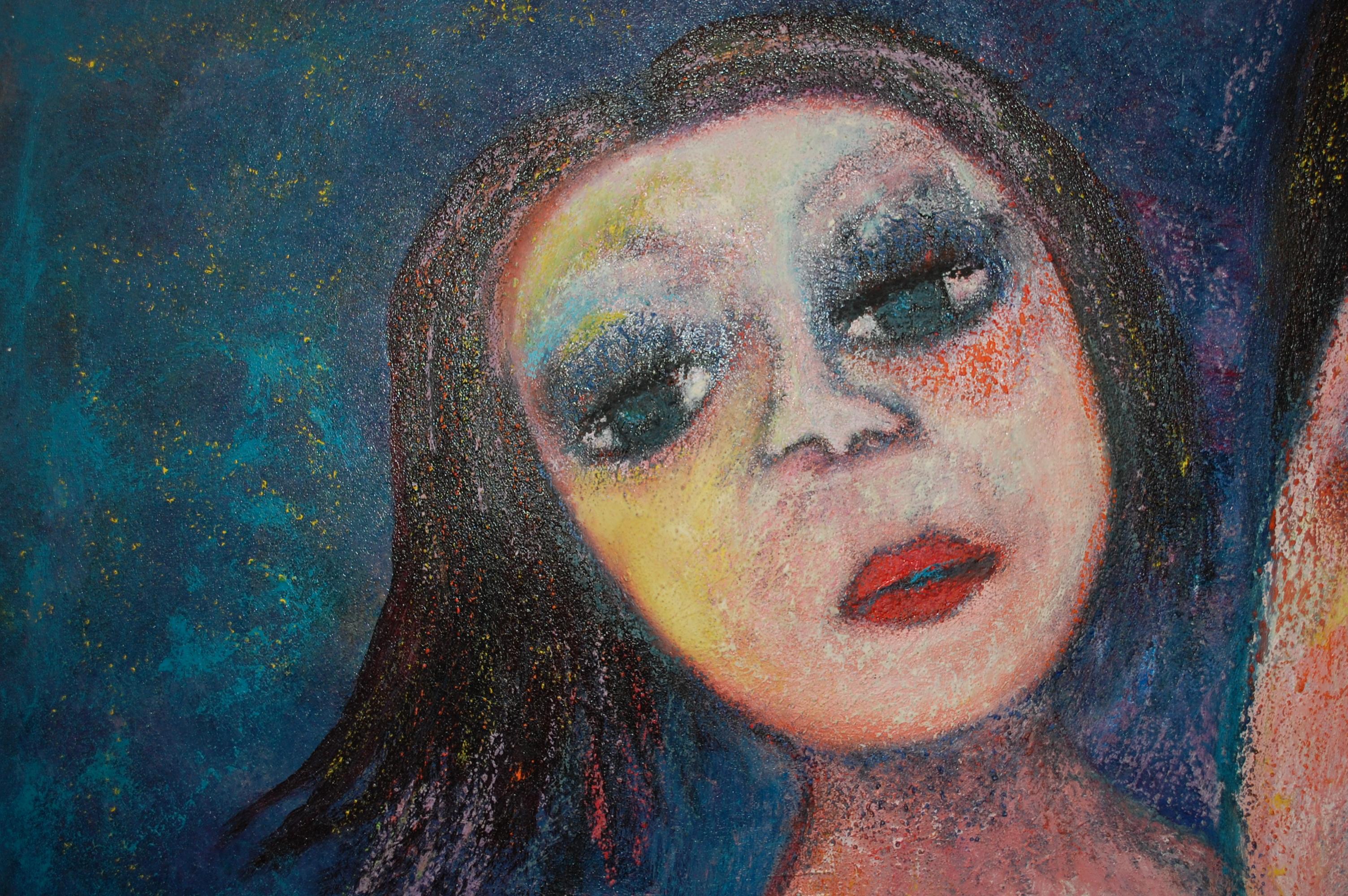 Hegina Rodrigues, originaria di San Paolo, Brasile, è una pittrice che vive e lavora nel suo studio di West Palm Beach, Florida. La storia di Rodrigues come artista è stata una passione principalmente autodidatta. Senza alcuna esposizione al mondo