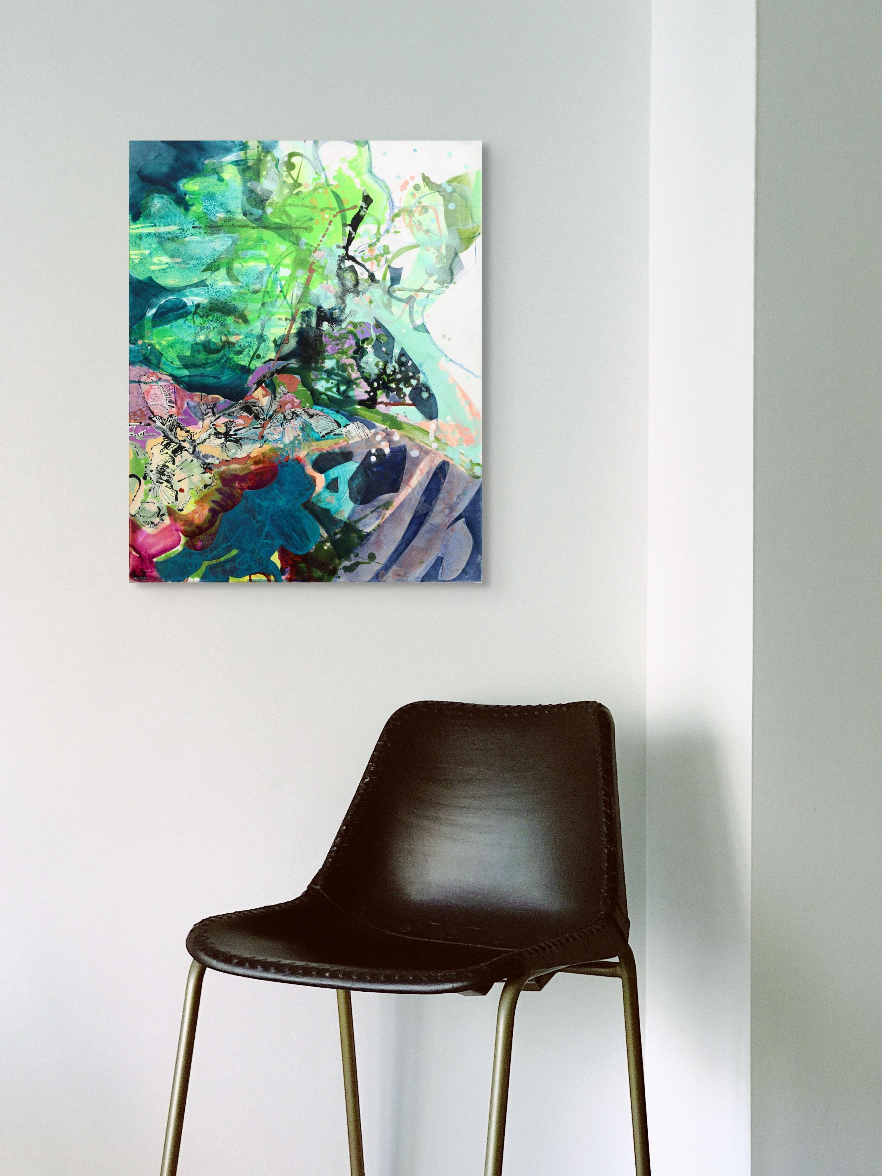 Protist - Painting by Heide Follin