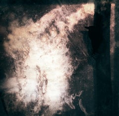 Assemblage in century old excavated book: 'Flaco's Ghost ll'