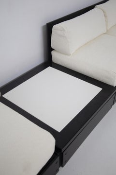 Heide Rolf Canapé élégant en bois et bouclettes d'époque pour ICF