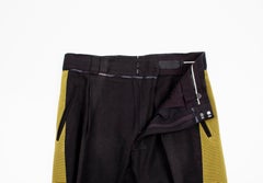Pantalones de hombre de Heider Ackermann, con pliegues, talla ITA46/Small, AR002