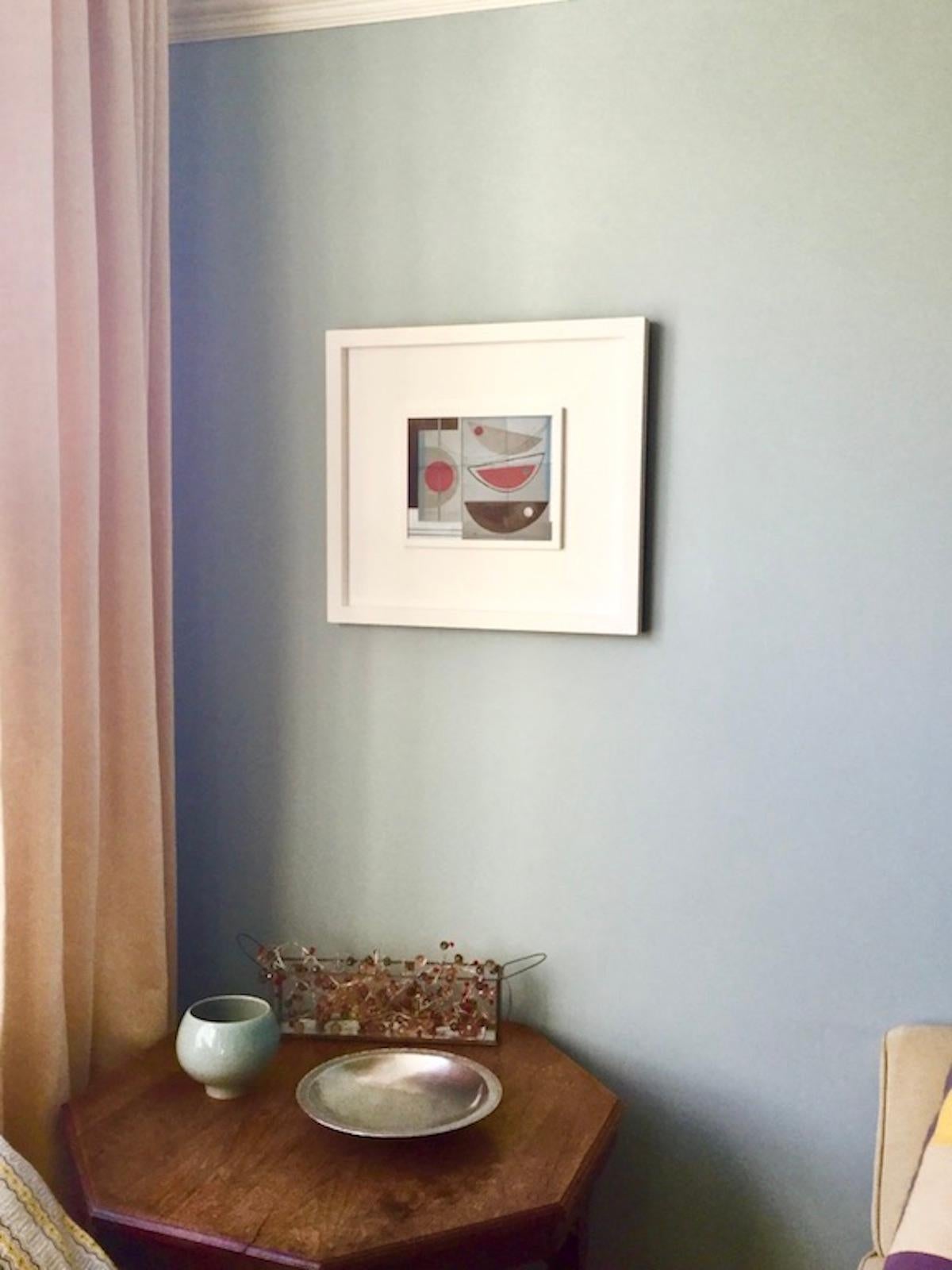 Negro y rojo - Painting de Heidi Archer